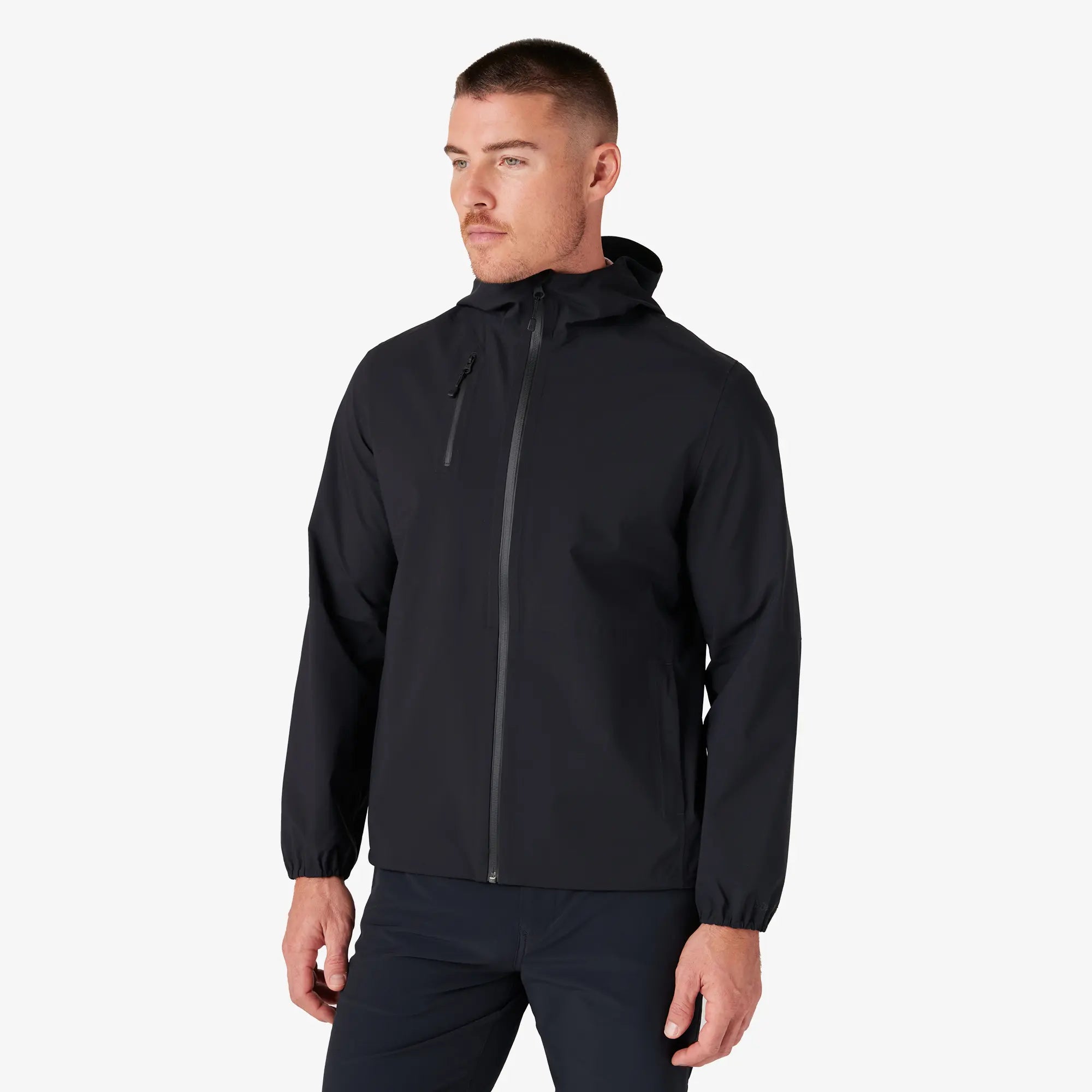 Mizzen+Main - Temper Jacket - Black Solid