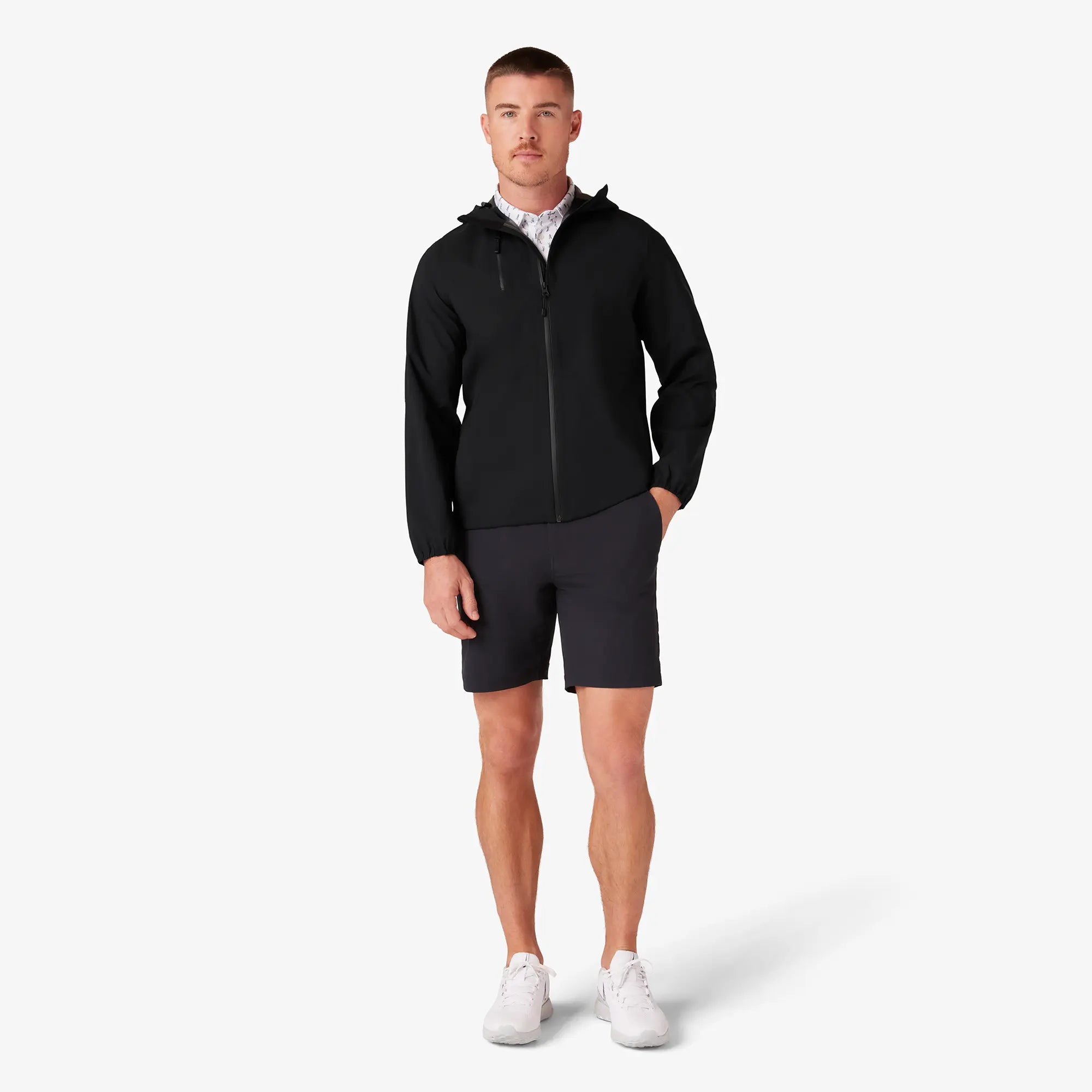 Mizzen+Main - Temper Jacket - Black Solid