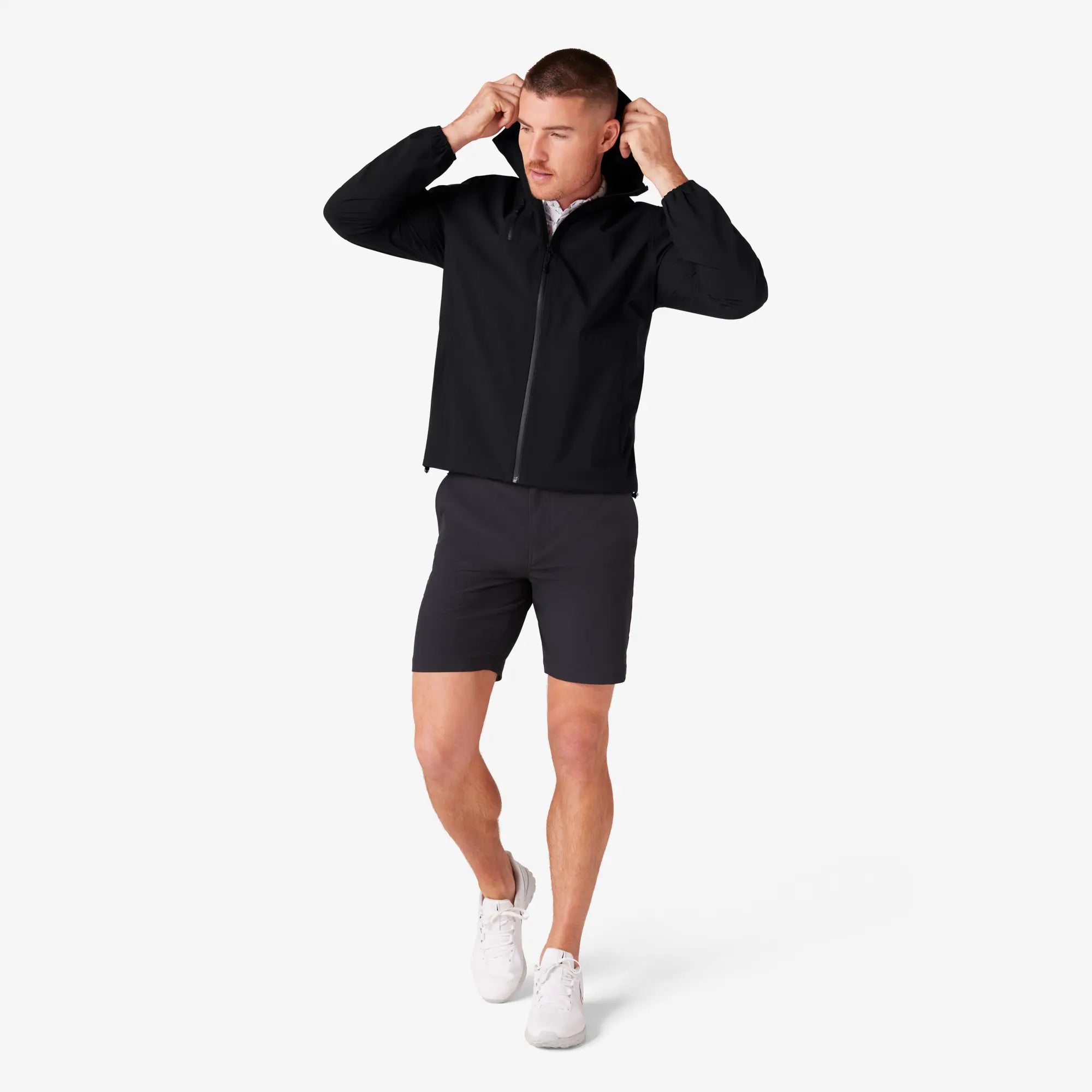 Mizzen+Main - Temper Jacket - Black Solid