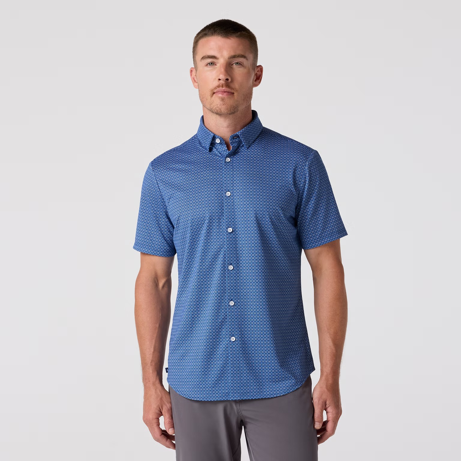 Mizzen+Main / Halyard Short Sleeve / Set Sail Dotted Line