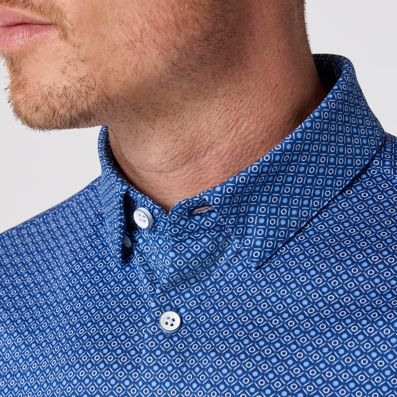 Mizzen+Main / Halyard Short Sleeve / Set Sail Dotted Line