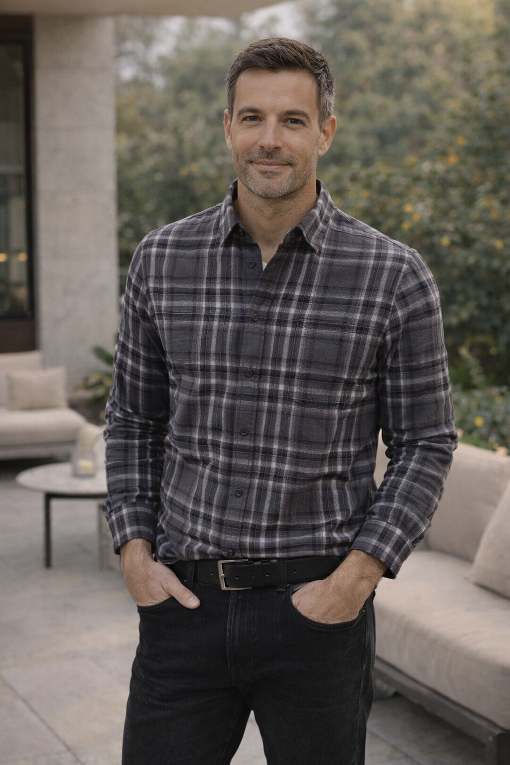 Georg Roth Los Angeles - Lake Tahoe-25077 Plaid Flannel Shirt