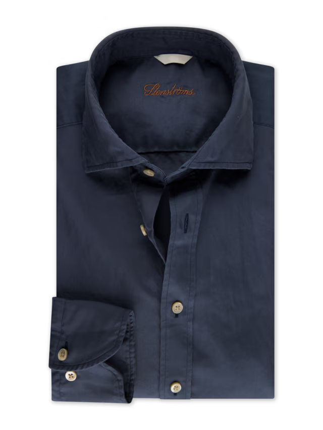 Stenstroms - Twill Button Down - Navy
