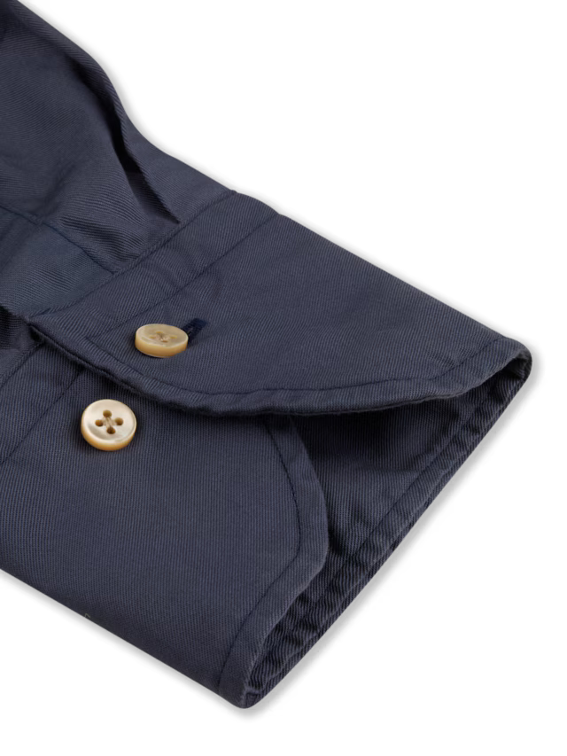 Stenstroms - Twill Button Down - Navy