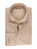 Stenstroms - Twill Button Down - Beige