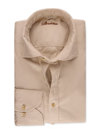 Stenstroms - Twill Button Down - Beige