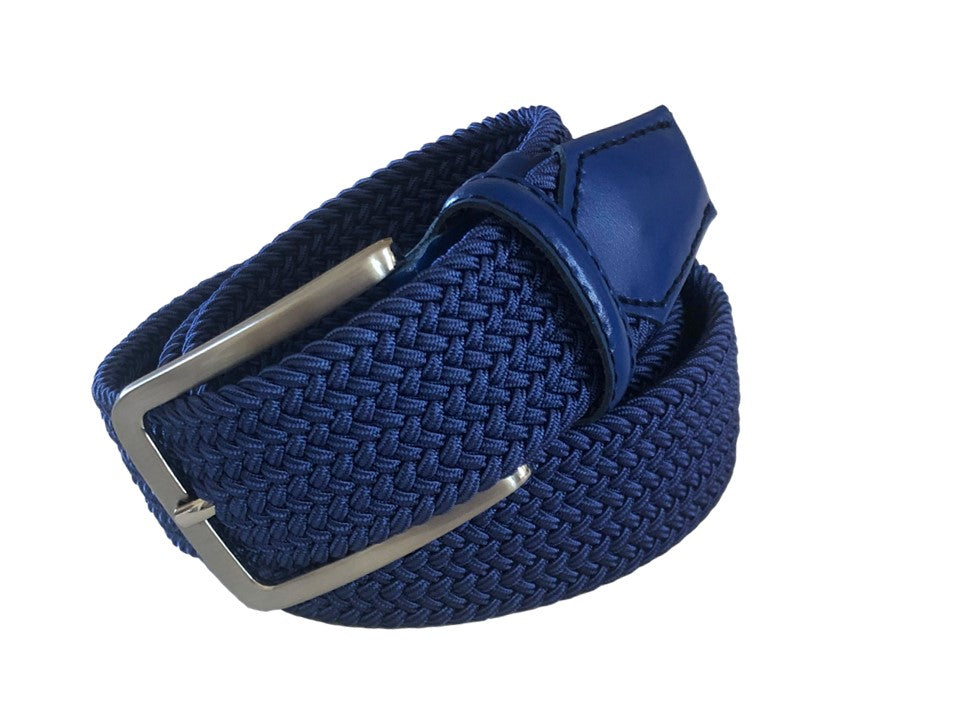 Georg Roth Los Angeles Mens Royal Blue Stretch Belt Golf Belt Bonn-5188
