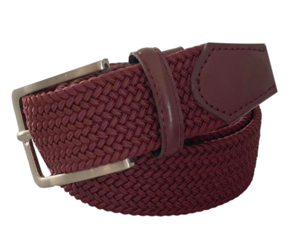 Georg Roth Los Angeles Mens Wine Stretch Belt Golf Belt Bonn-3588