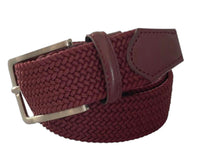 Georg Roth Los Angeles Mens Wine Stretch Belt Golf Belt Bonn-3588