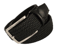 Label: Georg Roth Los Angeles
Compliment your Jeans or Trousers with our awesome stretch braided belt. Comfort is King
Black Braided w/ Black Genuine Leather Tipping
Stretch
Golf Belt
Width 35 mm
Order 1 size greater than pant size.
Made in Germany