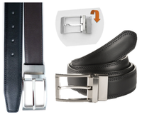 Label: Georg Roth Los Angeles
What size belt should I get?
If you pant is size 32 you should get belt size 34
If you pant is size 34 you should get belt size 36 and so on...
Reversible belt with satin nickel buckle
Width 35 mm
Black/Brown
Size 32-44