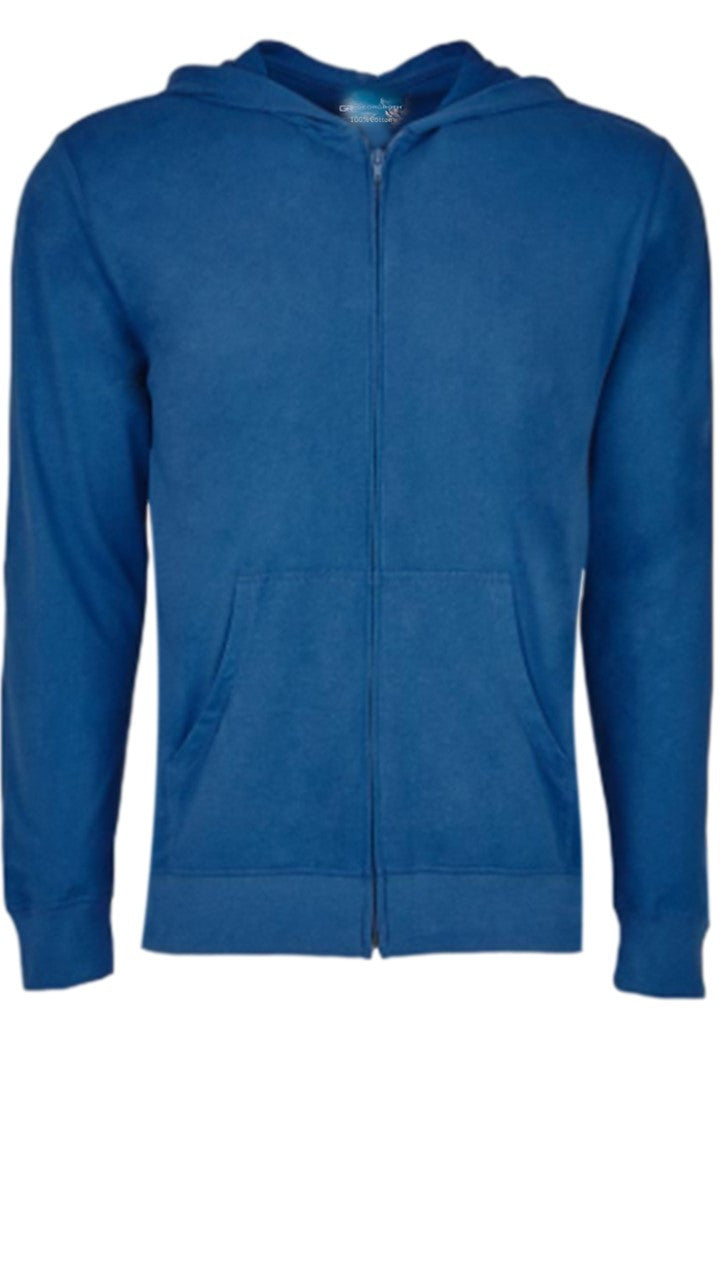 Georg Roth Los Angeles - HB-5007-Indigo - Brushed Super Soft Cotton Hoodie