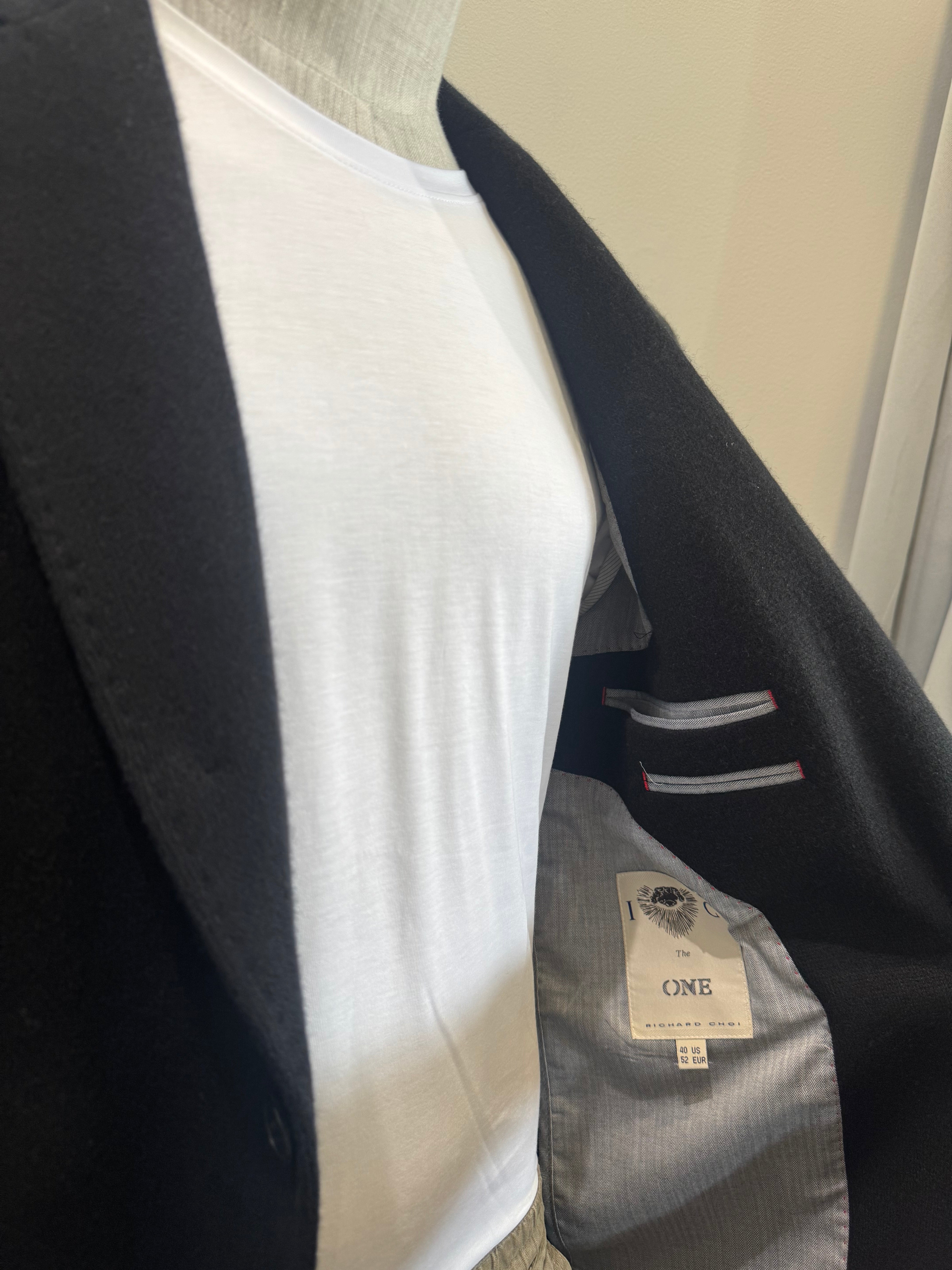 Richard Choi - Cashmere Sport Coat B9330 - Black