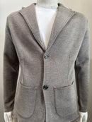 SAND - Merino Wool Knitted Jacket - 243