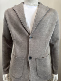 SAND - Merino Wool Knitted Jacket - 243