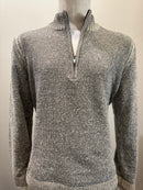 Codice - Velvet Wool Quarter Zip SW2460 - Cream/Grey 95