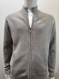 SAND - Knit Zip 5627 - Taupe