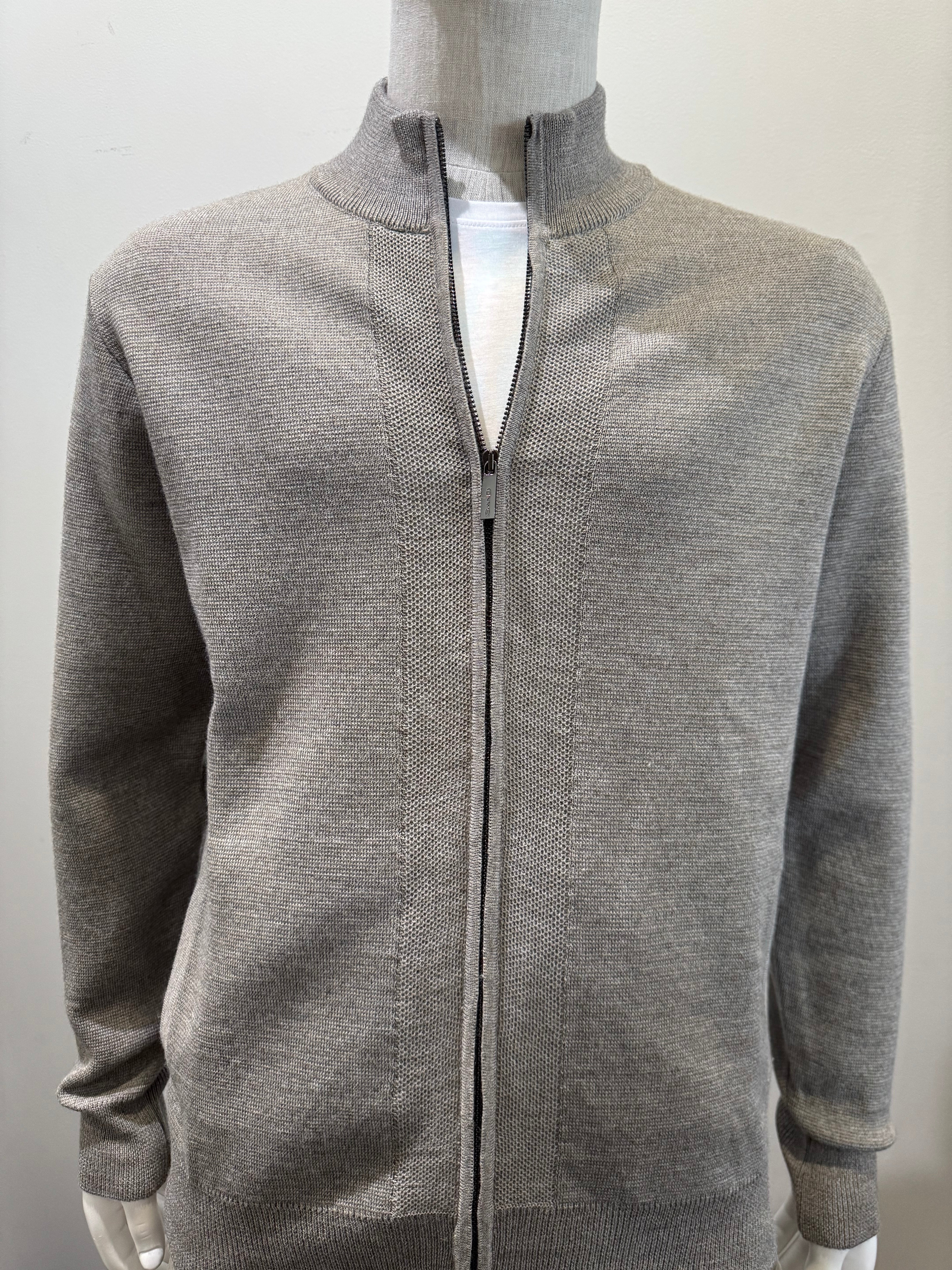 SAND - Knit Zip 5627 - Taupe