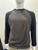 Autumn Cashmere - Cashmere Crew Pullover - Brown/Black