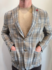 Jerry Key - Wool Jacket - 61 Grey Plaid