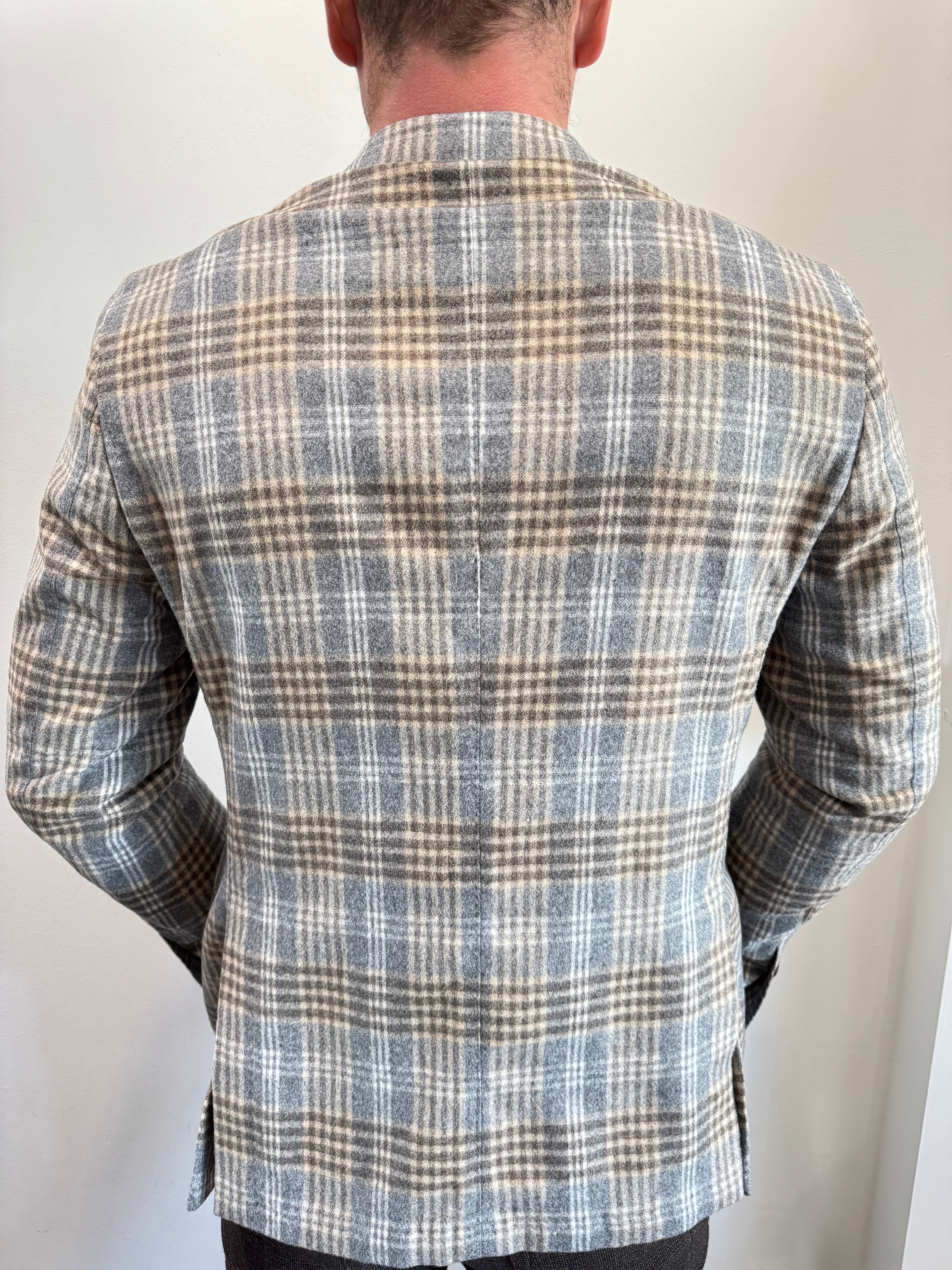 Jerry Key - Wool Jacket - 61 Grey Plaid