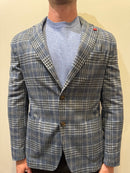 Jerry Key - Wool Jacket - 62 Blue Check