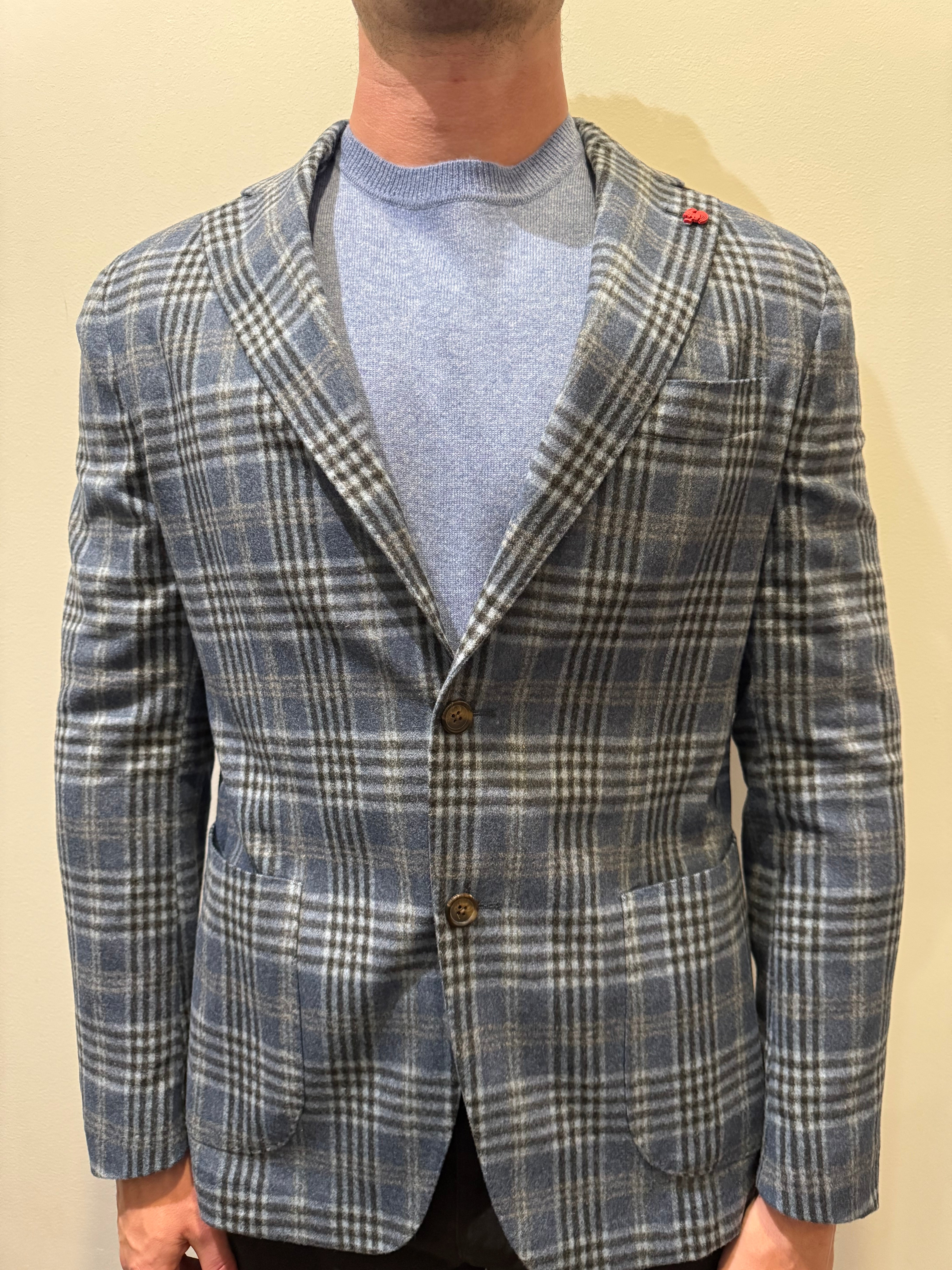 Jerry Key - Wool Jacket - 62 Blue Check