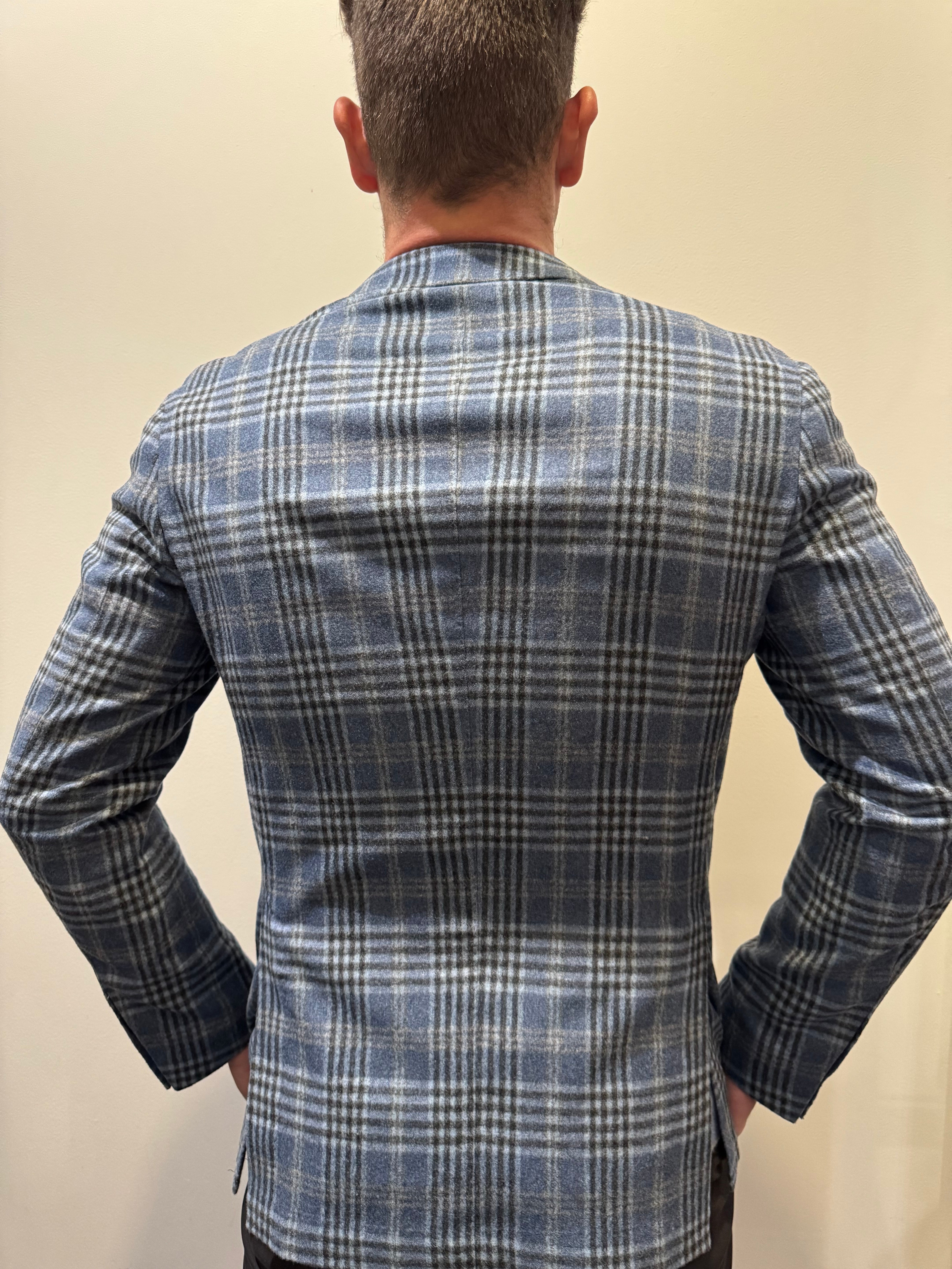 Jerry Key - Wool Jacket - 62 Blue Check