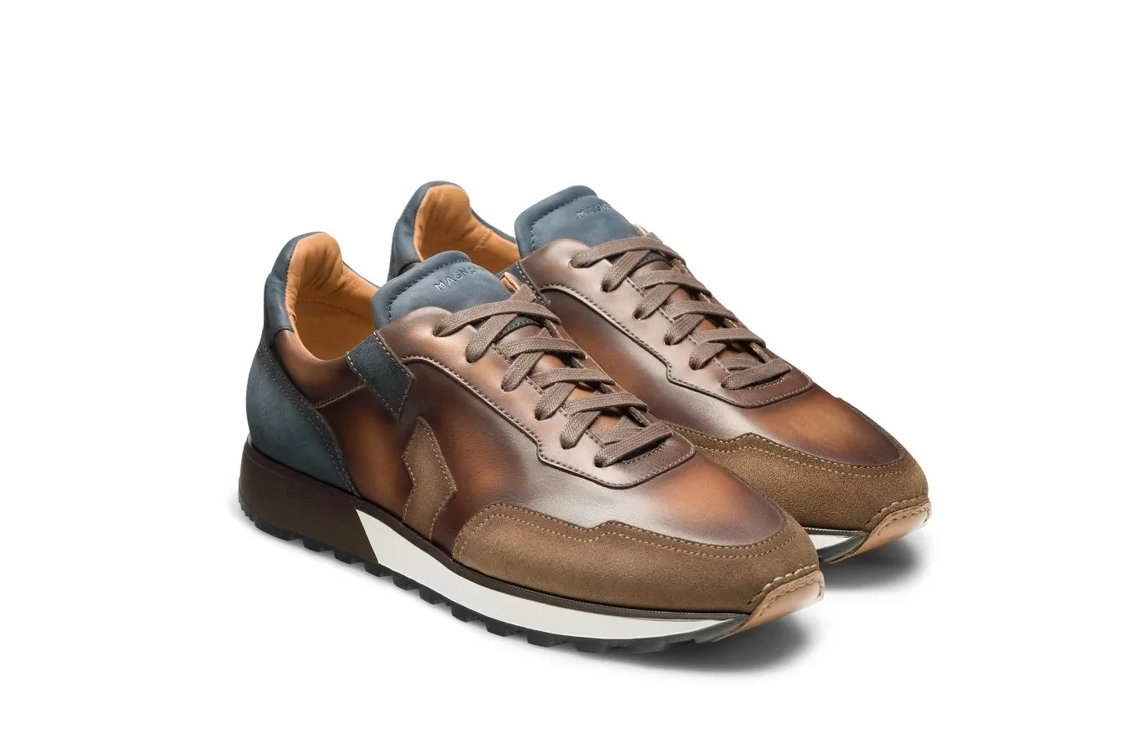 Magnanni - Aero - Navy/Brown
