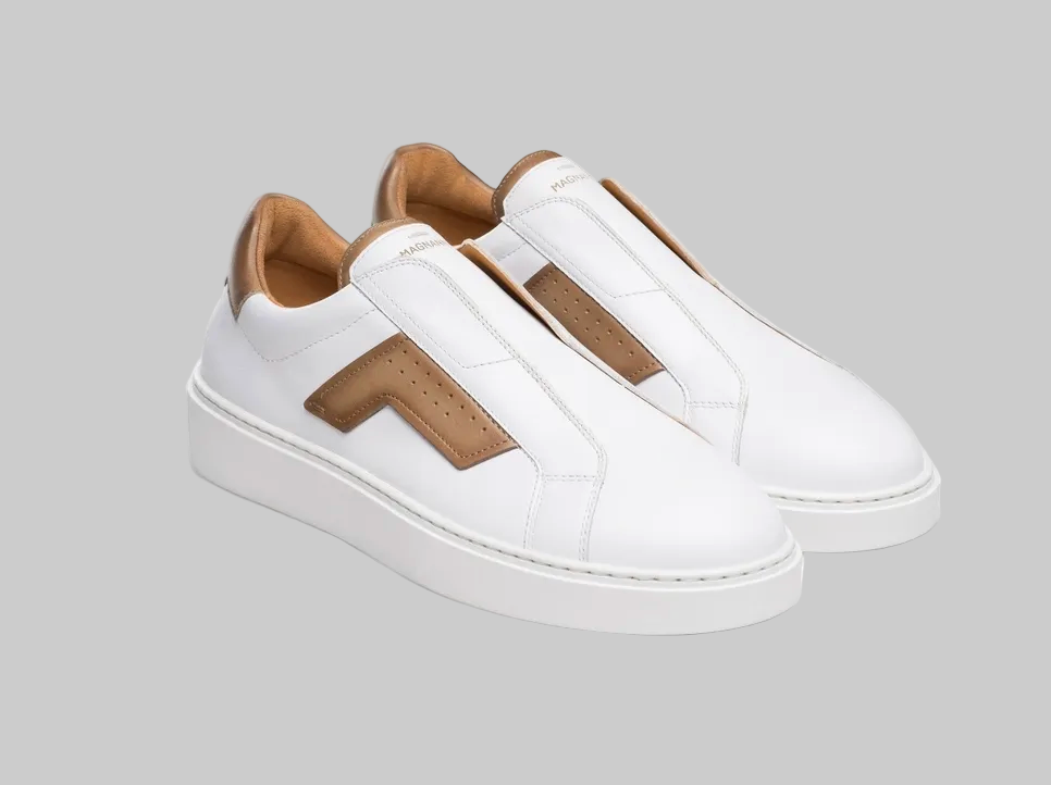 Magnanni - Phoenix Slip - White/Roccia