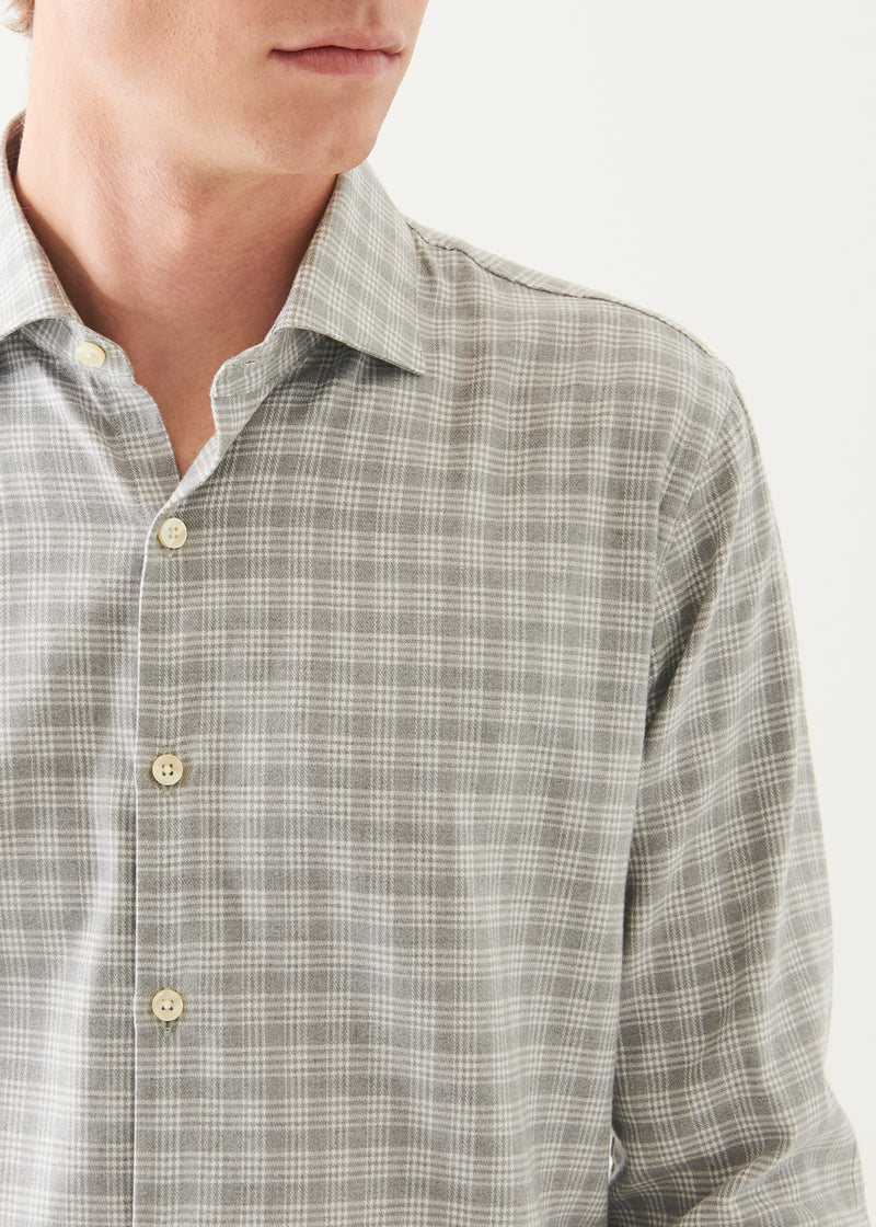 PYA Cotton Blend Plaid Button Up Shirt - Flannel 034