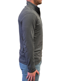 Georg Roth Los Angeles - Luxury Long Sleeves Quarter Zip Pima PLSQZ-7020	Grey