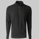 Georg Roth Los Angeles - Luxury Long Sleeves Quarter Zip Pima PLSQZ-9020 Black