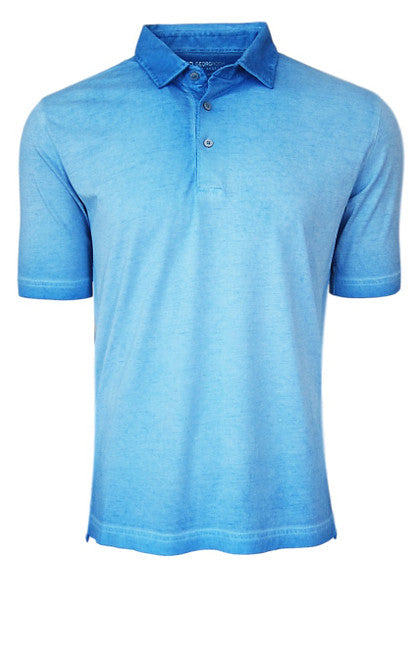 GEORG ROTH LOS ANGELES - LUXE PIMA POLO POSS-5033 Turquoise