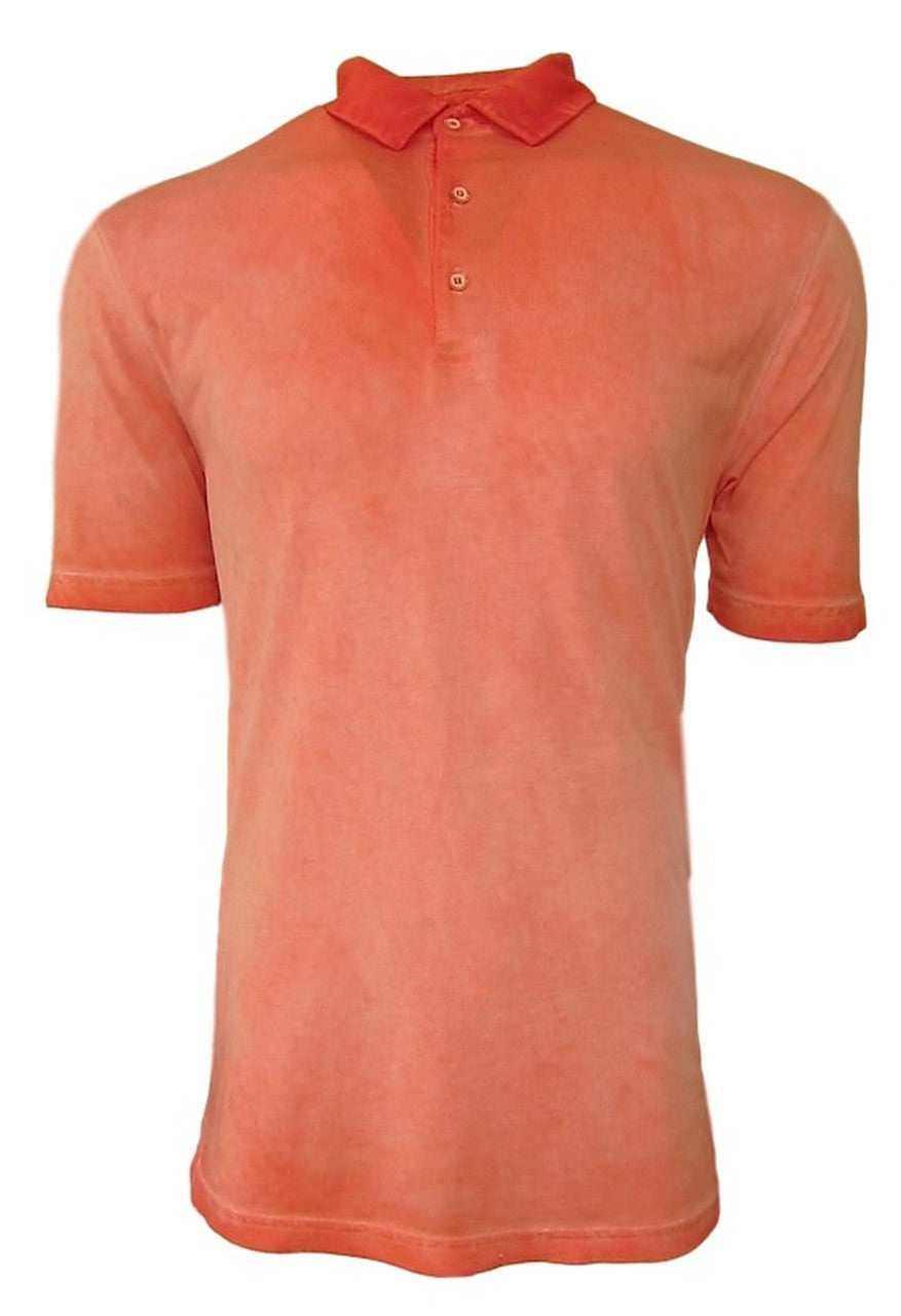 GEORG ROTH LOS ANGELES - LUXE PIMA POLO POSS-3043 ORANGE