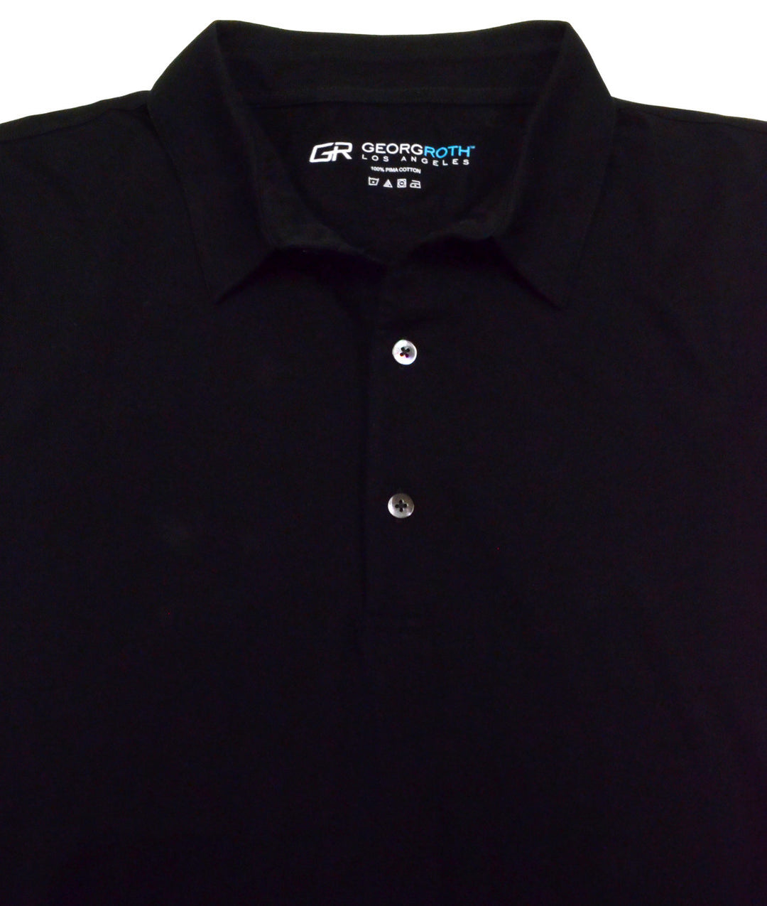 Luxury Polo Short Sleeves Pima Cotton Mens Polo Black

The World’s Greatest
Polo-Shirt classic black
Made of natural materials
Our guarantee:
100% Supercombined Pima Cotton / Organic
Wash UP TO 60 DEGREES Celcius 
Zero percent shrinkage, dryer proof
Maximum maturity of elasticity &amp; shape
Ecological dyes of supreme quality &amp; free of chemicals