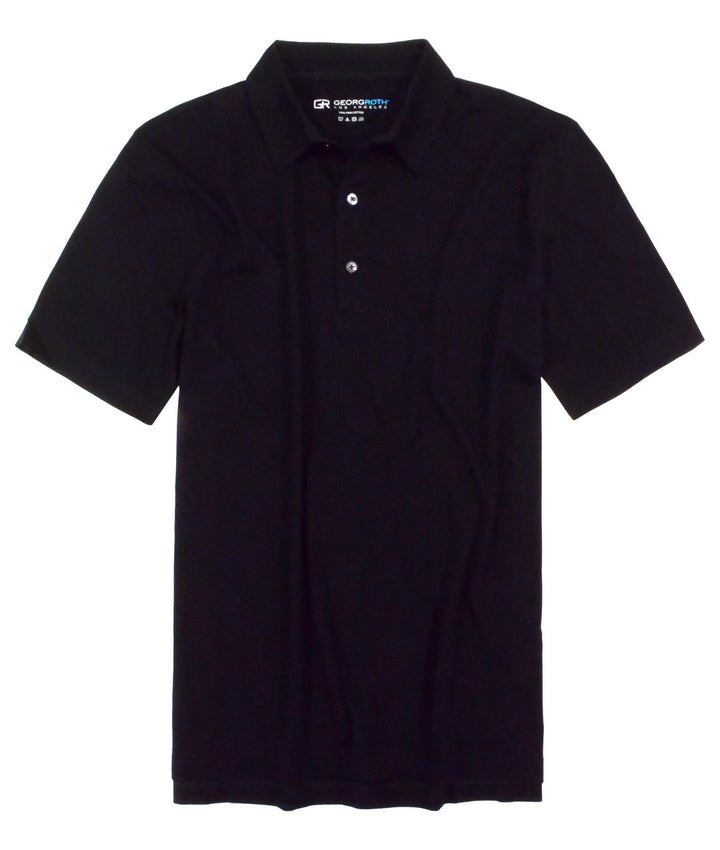 Luxury Polo Short Sleeves Pima Cotton Mens Polo Black

The World’s Greatest
Polo-Shirt classic black
Made of natural materials
Our guarantee:
100% Supercombined Pima Cotton / Organic
Wash UP TO 60 DEGREES Celcius 
Zero percent shrinkage, dryer proof
Maximum maturity of elasticity &amp; shape
Ecological dyes of supreme quality &amp; free of chemicals
