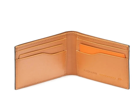 Magnanni - Slim Fold Wallet - Black Pebble