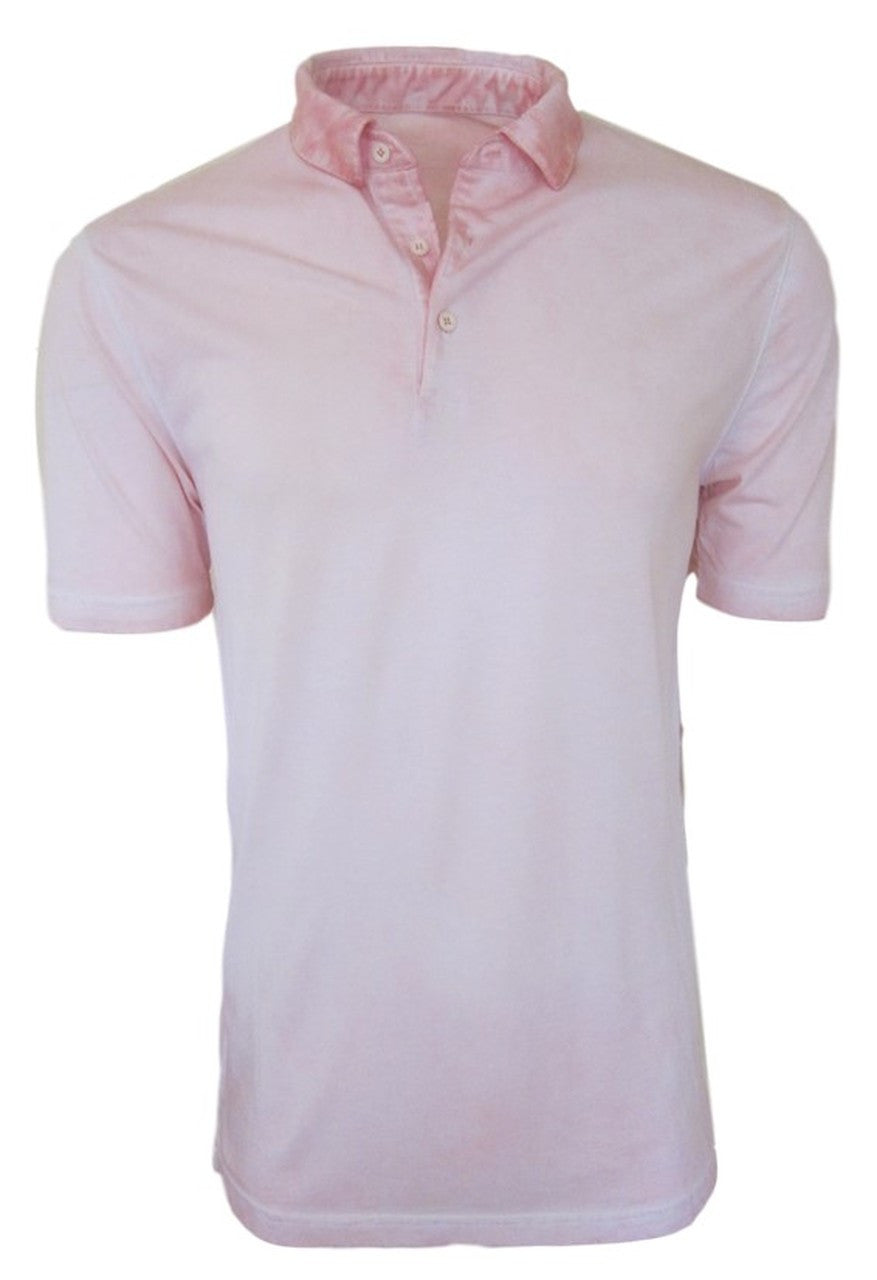 GEORG ROTH LOS ANGELES - LUXE PIMA POLO POSS-3013 BERMUDA PINK