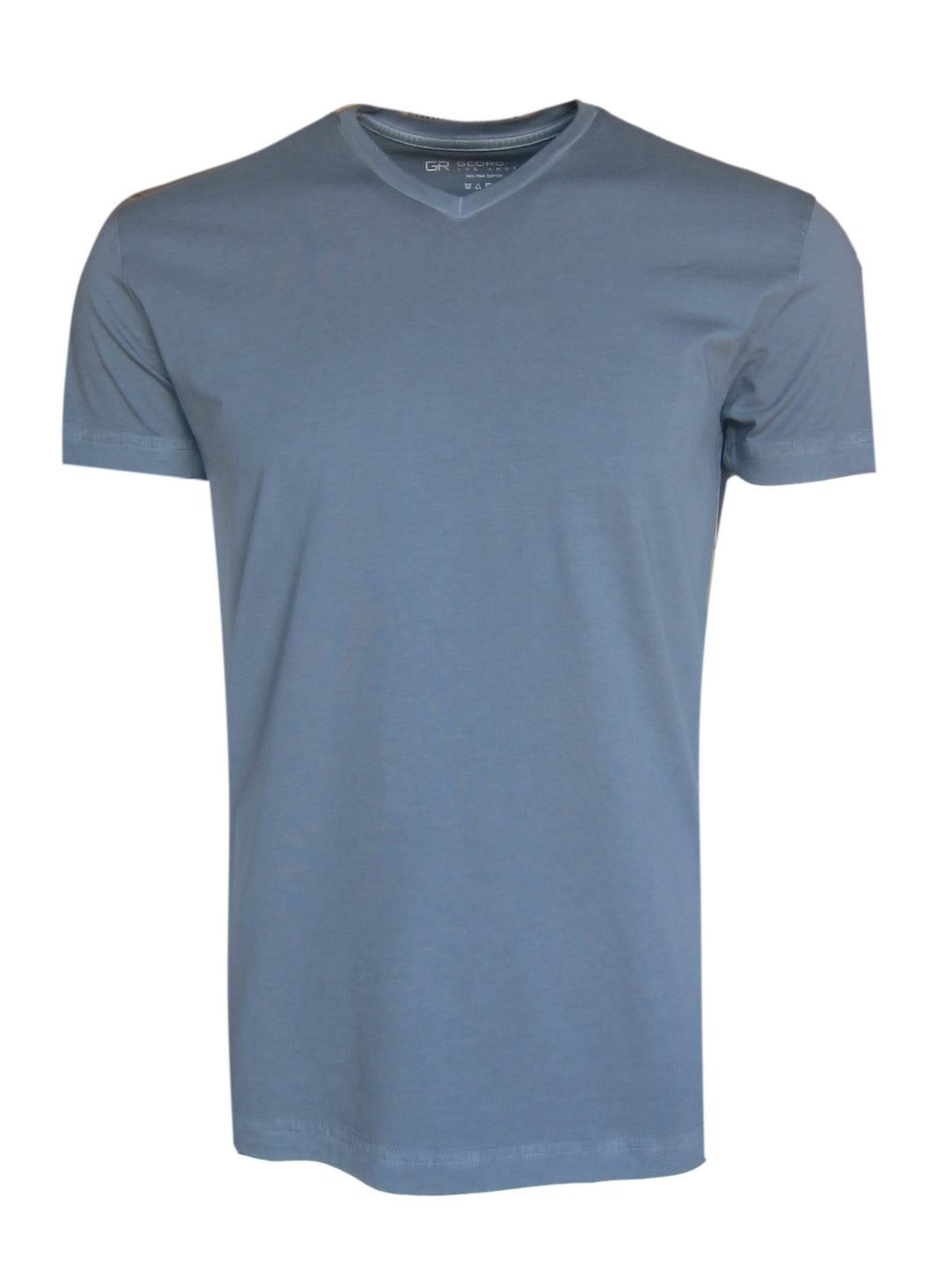 Luxury V-Neck Short Sleeves Pima Cotton Mens T-Shirt TVSS-5101-Capri