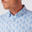 Mizzen+Main / Halyard Short Sleeve / Light Blue Palm